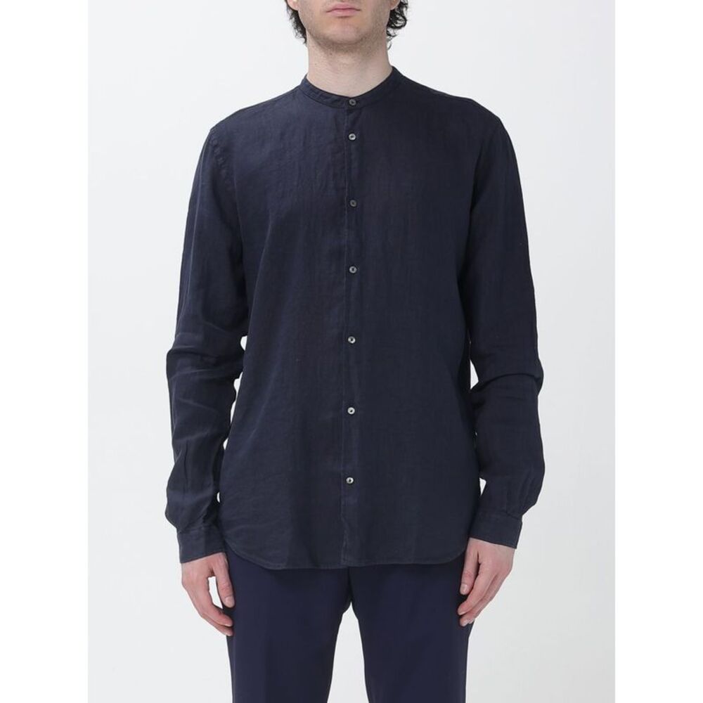 Brooksfield Shirt Men Navy